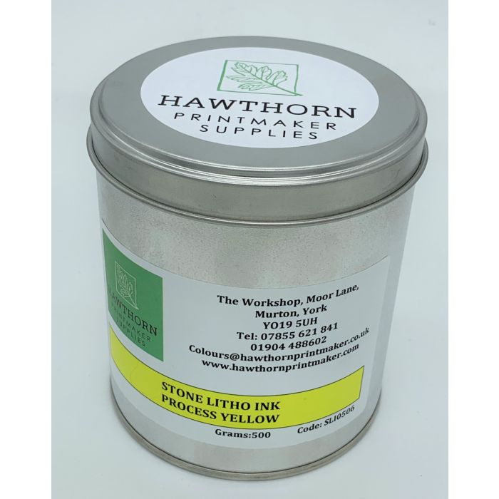 Hawthorn Stone Litho Process Yellow 500gm